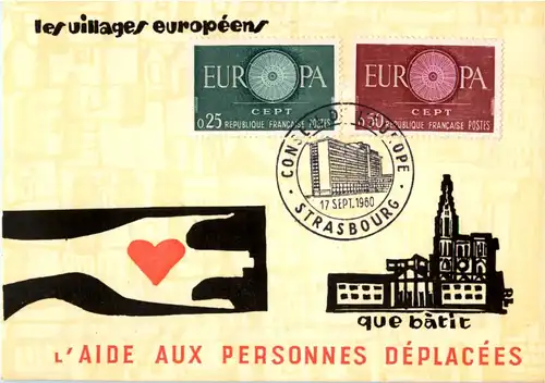 Strasbourg - Conseil de l Europe 1960 -59126