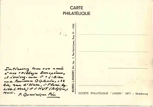 Strasbourg - Conseil de l Europe 1960 -59126