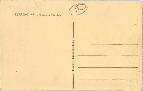 Strasbourg - Bain aux Plantes -59166