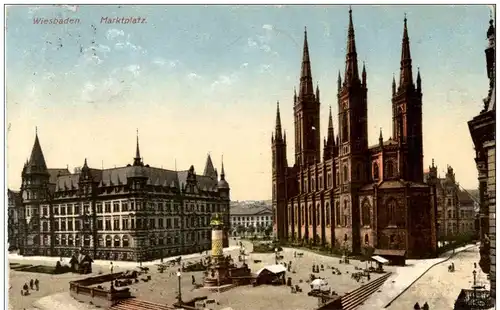 Wiesbaden - Marktplatz -116514