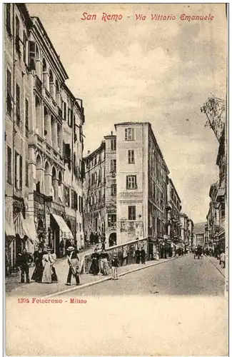 San Remo - Via Vittorio Emanuele -116632