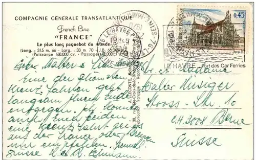 Compagnie Generale Transatlantique - France -117058