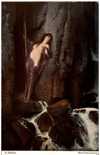 A. Böcklin - Meeresbrandung Erotik -117140