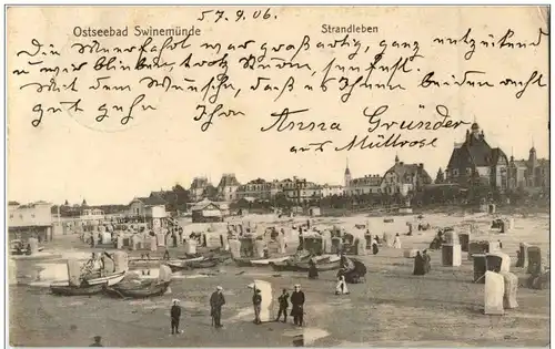 Swinemünde - Strandleben -116360