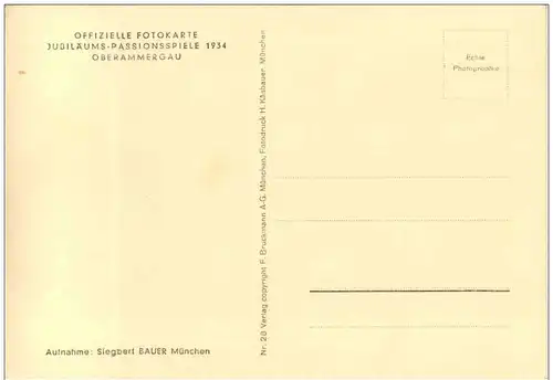 Passionsspiele 1934 Oberammergau -117442