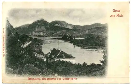 Gruss vom Rhein - rolandseck Nonnenwerth -116768