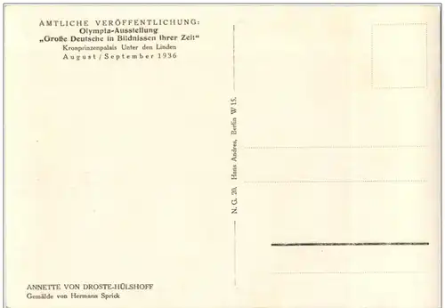 Berlin Olympia Ausstellung 1936 -117788