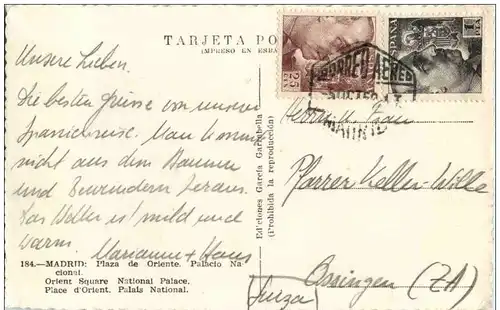 Madrid - Plaza de Oriente -116314