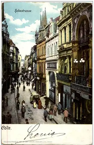 Köln - Hohestrasse -116748