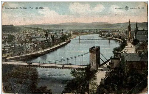 Inverness from the Castle -117982