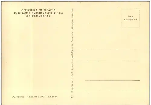 Passionsspiele 1934 Oberammergau -117432