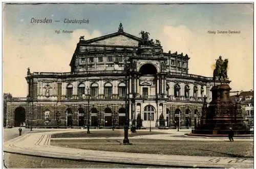 Dresden - Theaterplatz -117724