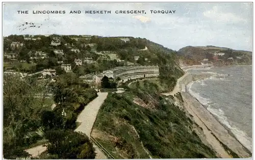 Torquay - The Lincombes and Hesketh Crescent -117914