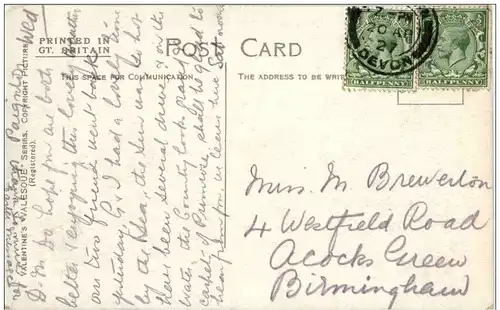 Torquay - The Lincombes and Hesketh Crescent -117914