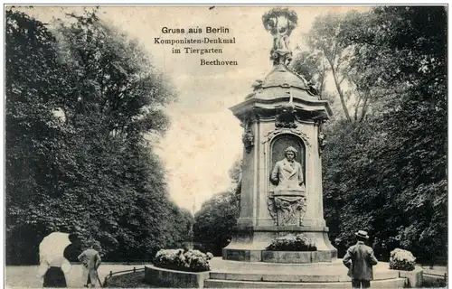 Gruss aus Berlin - Komponisten Denkmal -117744