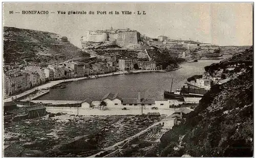 Bonifacio - Port et la ville -117810
