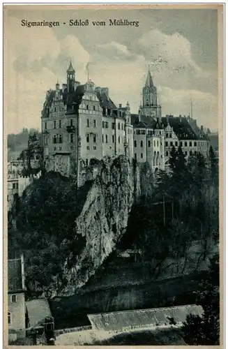 Sigmaringen - Schloss vom Mühlberg -116518