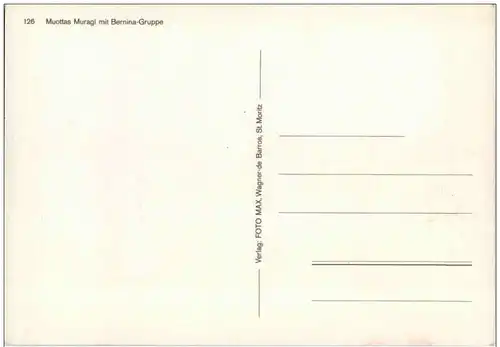 Muottas Muragl mit Bernina Gruppe -117768