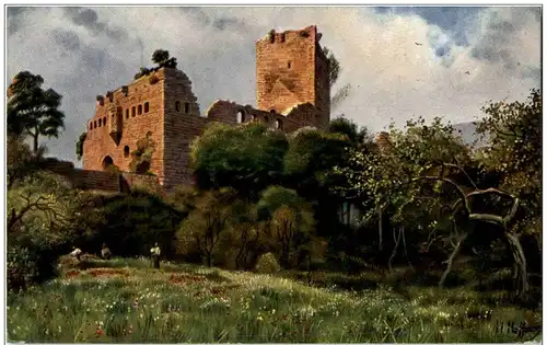 H. Hoffmann - Burg Landsberg bei Barr - Feldpost -118184