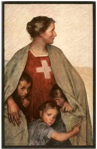 Bundesfeier Postkarte 1917 -116940