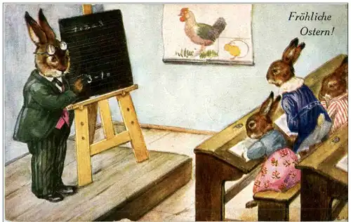 Hasen in der Schule -117600