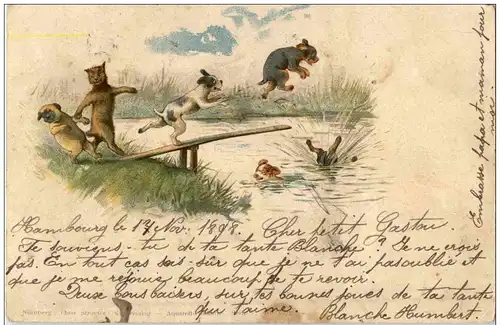 Hunde - Litho -117334