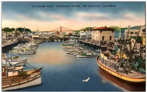 San Francisco - Fishing Fleet -118858