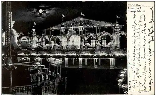 New York - Coney Island - Night Scene -118934