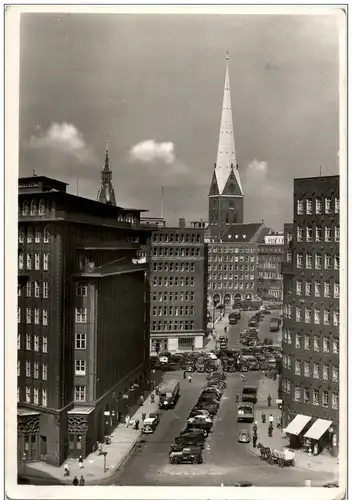 Hamburg - Kontorhäuser 1950 -119412