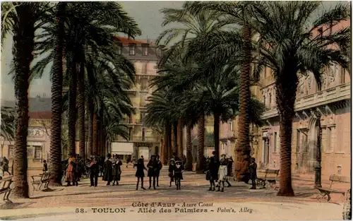 Toulon - Allee des Palmiers -60682