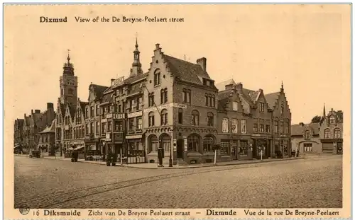 Dixmude - view of the De Breyne Peelaert street -118716