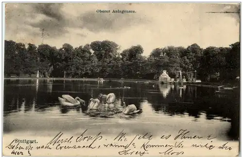 Stuttgart - Oberer Anlagensee -117700