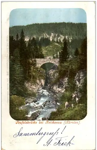 Teufelsbrücke bei Reichenau -119174