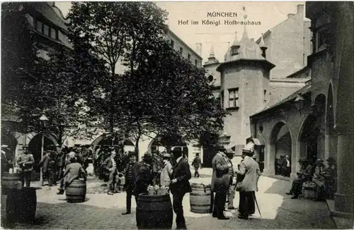 München - Hof im Hofbräuhaus -60962