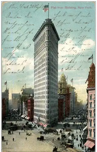 New York - Flat Iron Building -118952