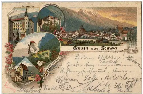 Gruss aus Schwaz - Litho -119016