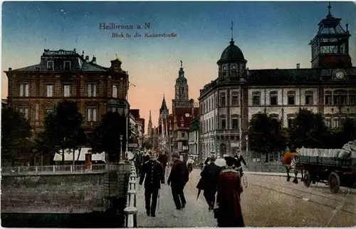 Heilbronn - Blick in die Kaiserstrasse -61182