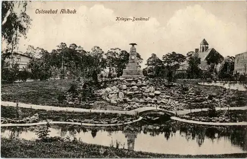 Ostseebad Ahlbeck - Krieger Denkmal -61202