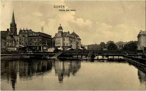 Guben - Partie am Wehr -61442