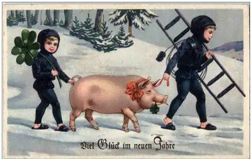 Schwein - Schornsteinfeger -118512