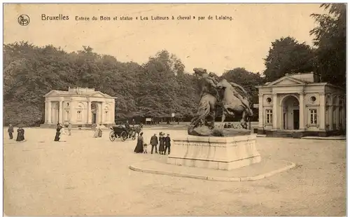 Bruxelles - Entree du Bois -118736