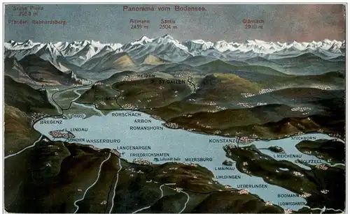 Bodensee - Konstanz Lindau Rorschach -119704