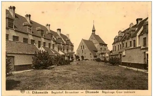 Dixmude - Beguinage Cour interieure -118722