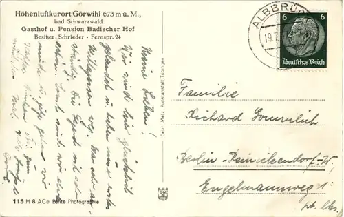 Görwihl - Badischer Hoff -61880