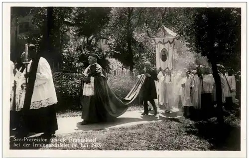 Chiemsee - See Przession um die Fraueninsel bei der Irmingardisfeier 1929 -119404