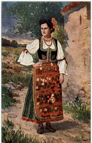 Motif balcanique - Srpske narode nosnje -121036