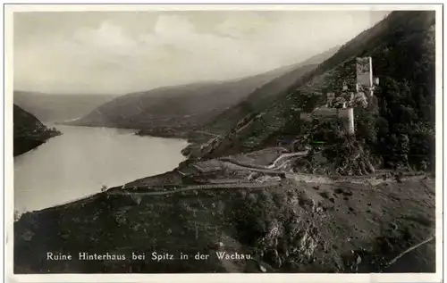 Ruine Hinterhaus bei Spitz in der Wachau -120334