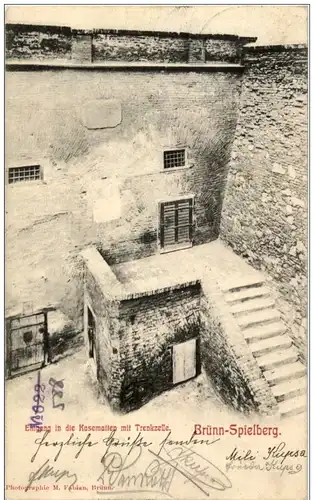 Brünn Spielberg - Eingang in die Kasematten mit Trenkzelle -119250