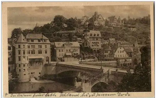 Tübingen - Partie bei der Neckarbrücke -119590