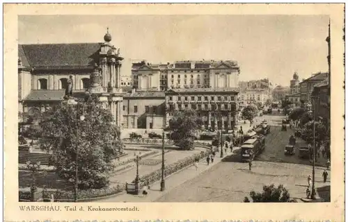 Warschau - Teil d Krakauervorstadt -120944